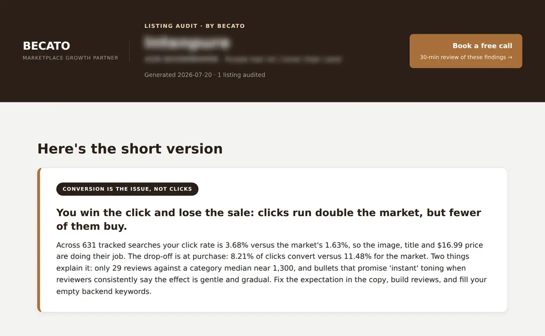 The short version: the verdict on page one